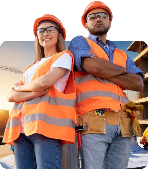 Dexmar Group team providing skilled construction labour at worksite