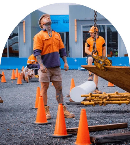 Dexmar Group team providing skilled construction labour at worksite