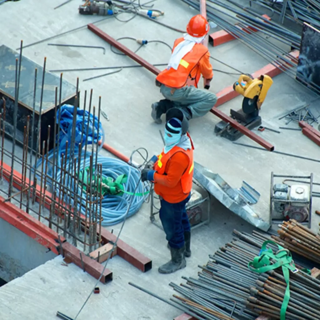 Dexmar Group team providing skilled construction labour at worksite