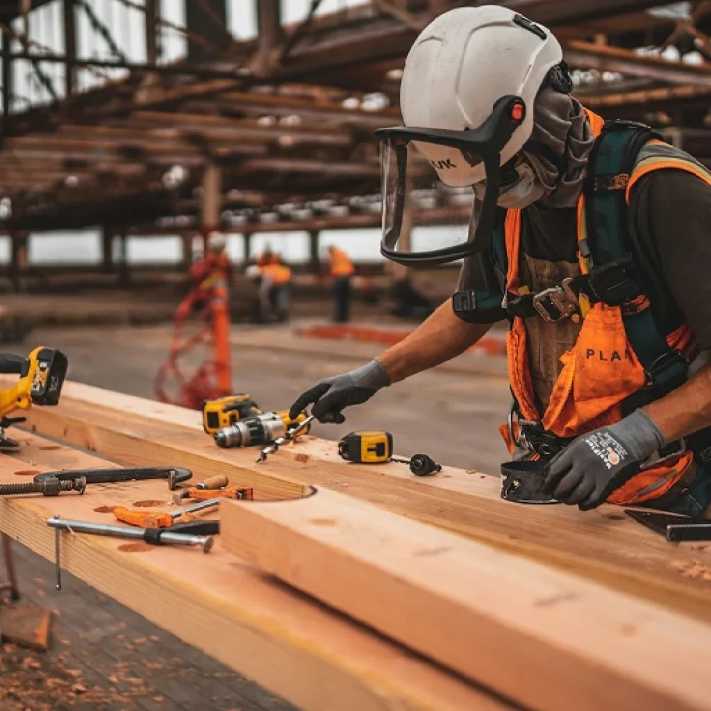 Dexmar Group team providing skilled construction labour at worksite